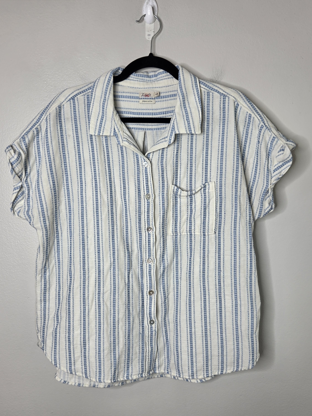 Faherty Avery Shirt Gauze Like Fabric